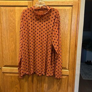 Burnt orange top